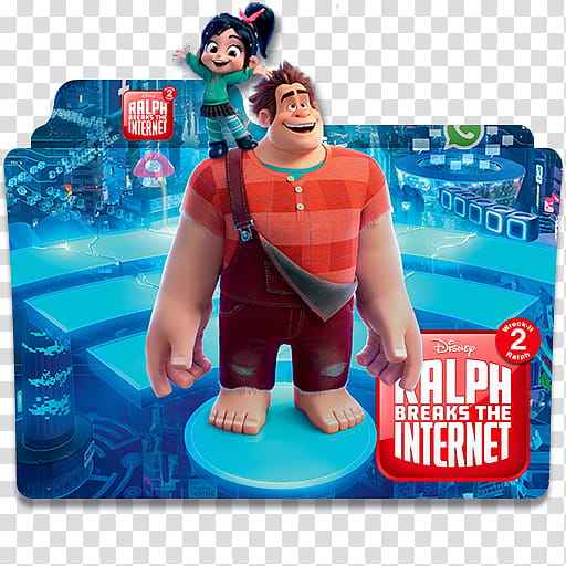 Random Movies  Folder Icon, Ralph Breaks The Internet transparent background PNG clipart
