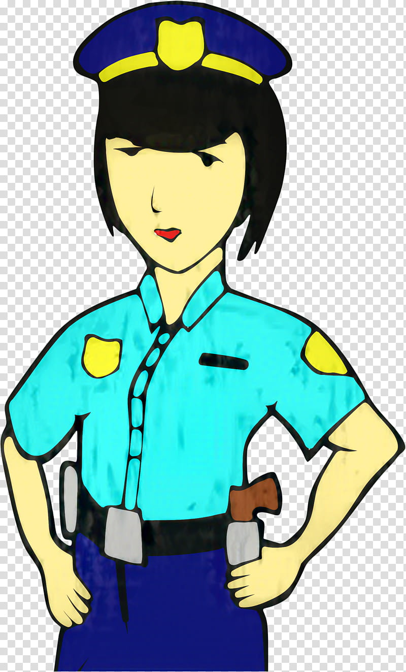 Police Uniform, Cartoon, Clothing Accessories, Boy, Headgear, Fugitive, Fashion, Yellow transparent background PNG clipart