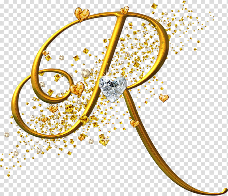 Letras, gold letter r logo transparent background PNG clipart