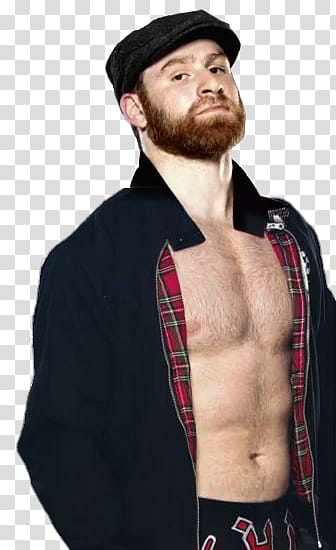 Sami Zayn edit transparent background PNG clipart