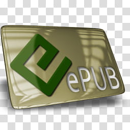 Sphere   , brown and green ePub folder icon illustration transparent background PNG clipart