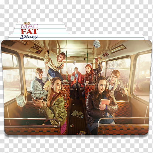 My Mad Fat Diary Icon Folder , My Mad Fat Diary transparent background PNG clipart