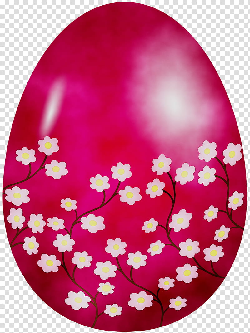 Easter Egg, Easter
, Pink M, Plate, Magenta, Flower, Petal, Plant transparent background PNG clipart