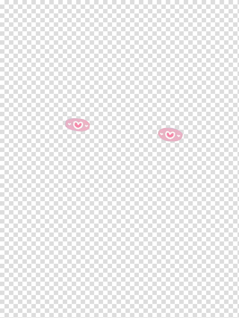 Snow, two pink hearts illustration transparent background PNG clipart