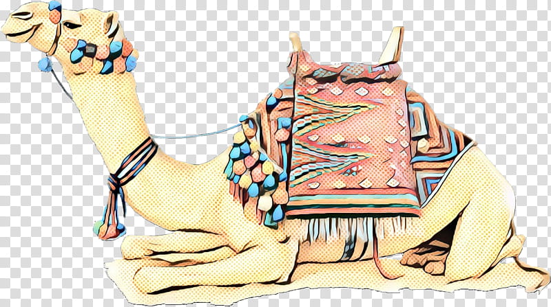 camel camelid neck hand carousel, Pop Art, Retro, Vintage transparent background PNG clipart