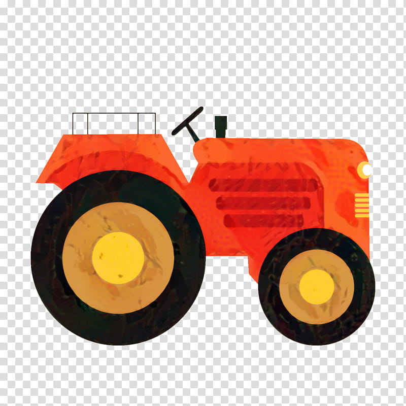 Yellow, Heavy Machinery, Construction, Tractor, Vehicle, Wheel, Automotive Wheel System, Toy transparent background PNG clipart