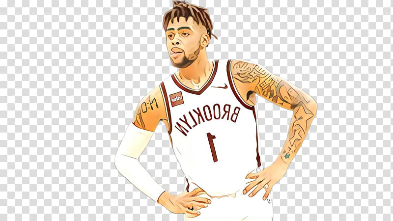 white jersey t-shirt clothing sportswear, Cartoon, Tshirt, Basketball Player, Sports Uniform, Sleeve, Cool transparent background PNG clipart