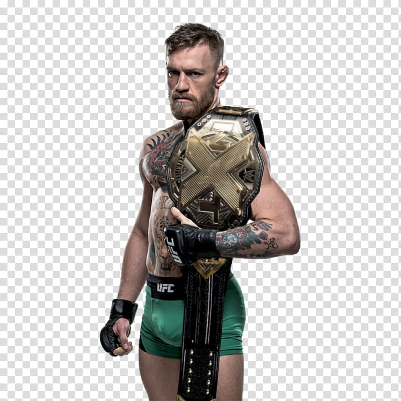 CONOR MCGREGOR NXT CHAMPION transparent background PNG clipart