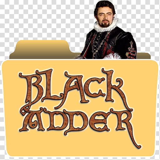 The Big TV series icon collection, Blackadder transparent background PNG clipart