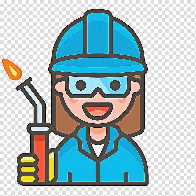 Smiley Emoji, Construction Worker, Factory, Industry, Cartoon, Headgear, Cap transparent background PNG clipart