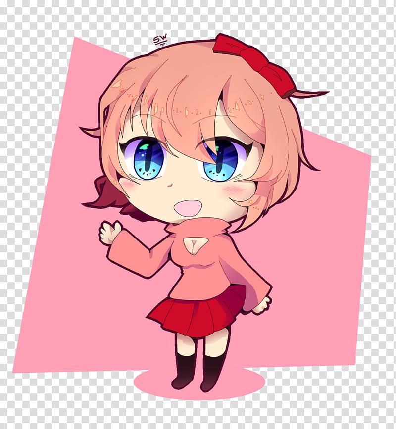 DDLC, Little Sayori! transparent background PNG clipart