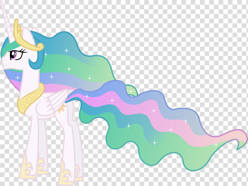 Princess Celestia Gazing Skyward, Little Pony character transparent background PNG clipart