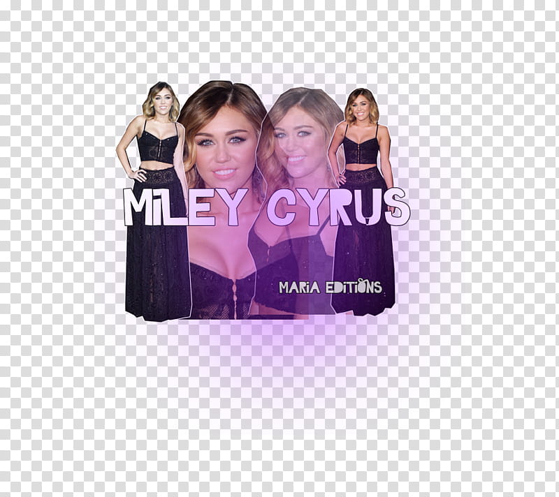 Blend de Miley Y firma para Katherine Tamarez transparent background PNG clipart