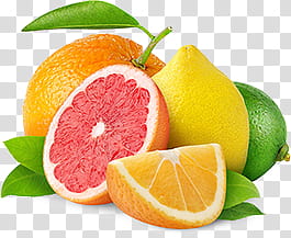 Fruit, sliced yellow and orange fruits illustration transparent background PNG clipart