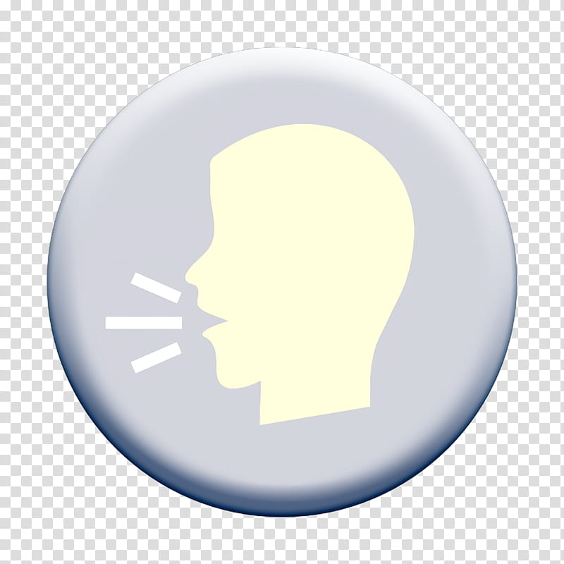 Human Resources icon Speaking icon Speak icon, Atmosphere, Circle, Sky, Animation, Cloud, Logo transparent background PNG clipart