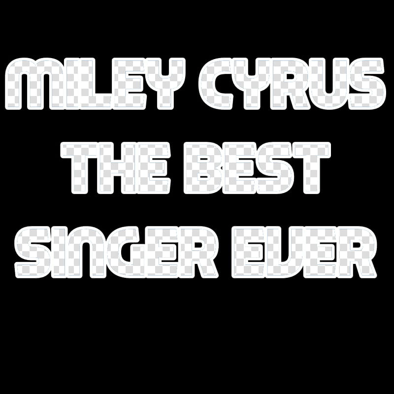 Miley Cyrus Text For Nita transparent background PNG clipart