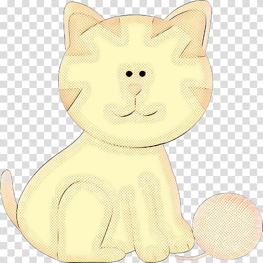 Cat And Dog, Whiskers, Paw, Cartoon, Beige, White, Head, Yellow transparent background PNG clipart