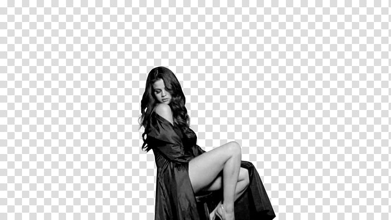 Selena Gomez, Selena Gomez sitting on chair transparent background PNG clipart