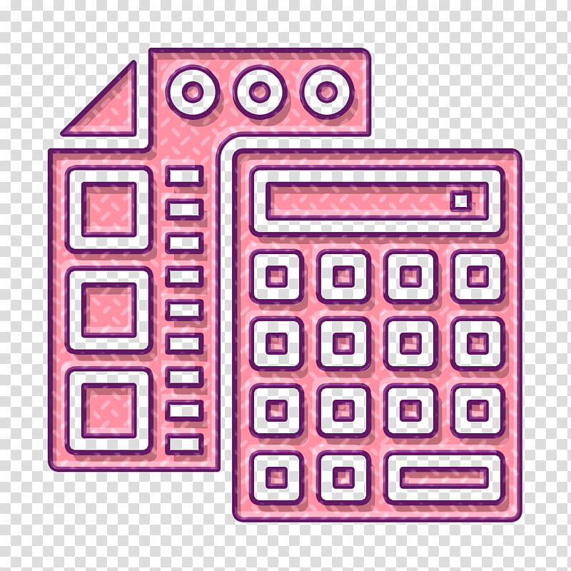 Exam icon Calculator icon Office Stationery icon, Line, Rectangle, Square transparent background PNG clipart