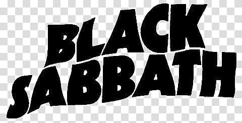 Band Logos, black sabbath text transparent background PNG clipart