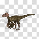 Spore creature Ornitholestes transparent background PNG clipart