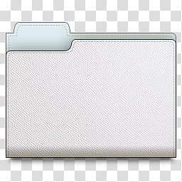 Leather Folder Icons, leather_folder_white, closed white and gray folder icon transparent background PNG clipart