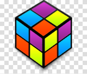 2x2 rubik's cub transparent background PNG clipart thumbnail