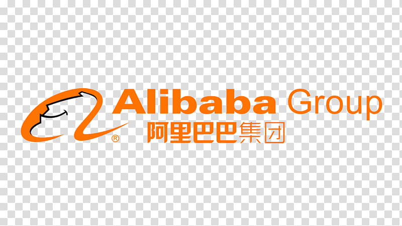 Alibaba Logo, Alibaba Group, Nysebaba, Symbol, Text, Orange, Line, Area transparent background PNG clipart
