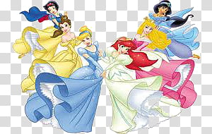 Prinsesas Disney transparent background PNG clipart thumbnail