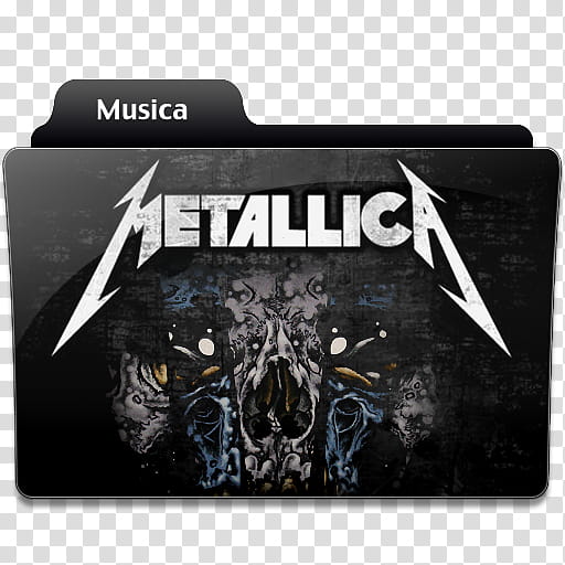 Folder of my bands vol , metallica folder transparent background PNG clipart