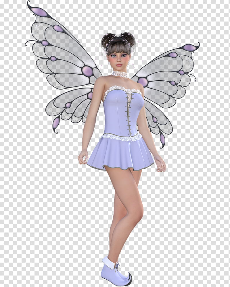 Lavender, Fairy, Woman, Girl, Female, Video, Fairy Tale, Fantasy transparent background PNG clipart