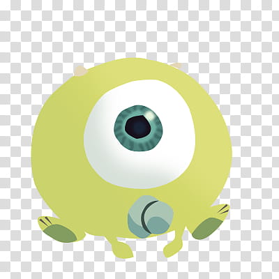 nes, green one-eyed monster illustration transparent background PNG clipart
