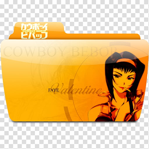 cowboy bebop folder, cowboybebop icon transparent background PNG clipart