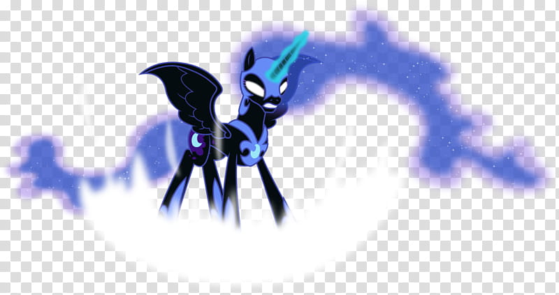Nightmare Moon Using Magic transparent background PNG clipart