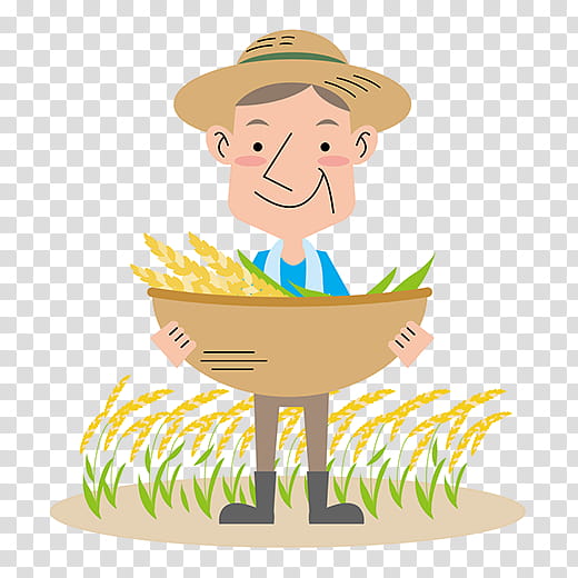 Farmer, Miyaki, Agriculture, Rice, Crop, Harvest, Arable Land, Industry transparent background PNG clipart