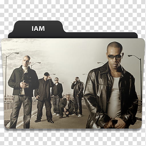 Music Folder , man in black leather jacket folder icon transparent background PNG clipart