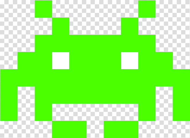 Space Invaders Green, Space Invaders Extreme 2, Video Games, Arcade Game, Space Invaders Part Ii, Asteroids, Extraterrestrial Life, Pixel Art transparent background PNG clipart