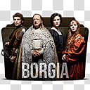Pack  TV Series Folder Icons, Borgia EU x transparent background PNG clipart