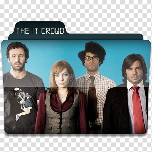Mac TV Series Folders I J, The it Crowd-printed folder icon transparent background PNG clipart