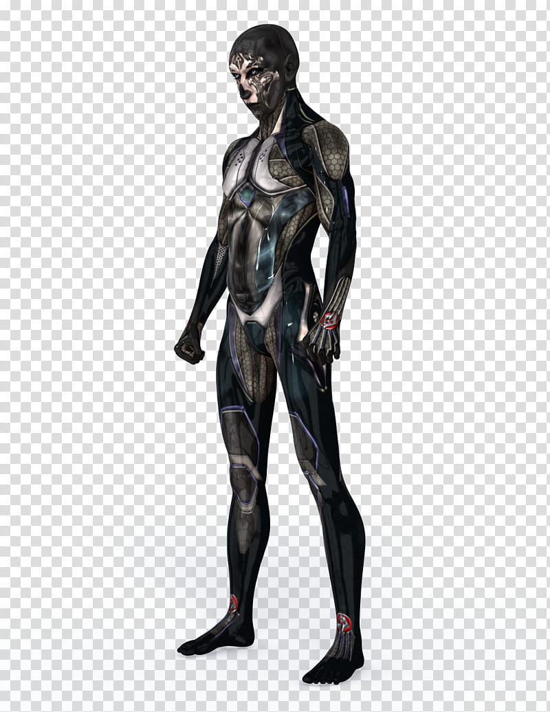 Cyber Man Dark transparent background PNG clipart