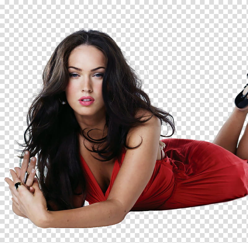 Megan Fox transparent background PNG clipart