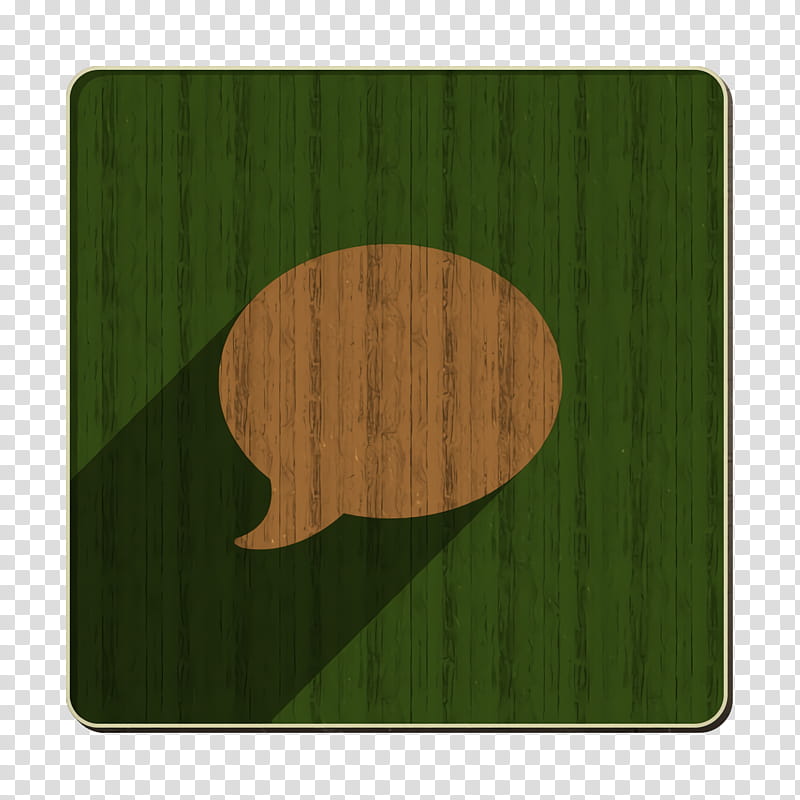 imessage icon media icon shadow icon, Social Icon, Square Icon, Green, Leaf, Beaver transparent background PNG clipart