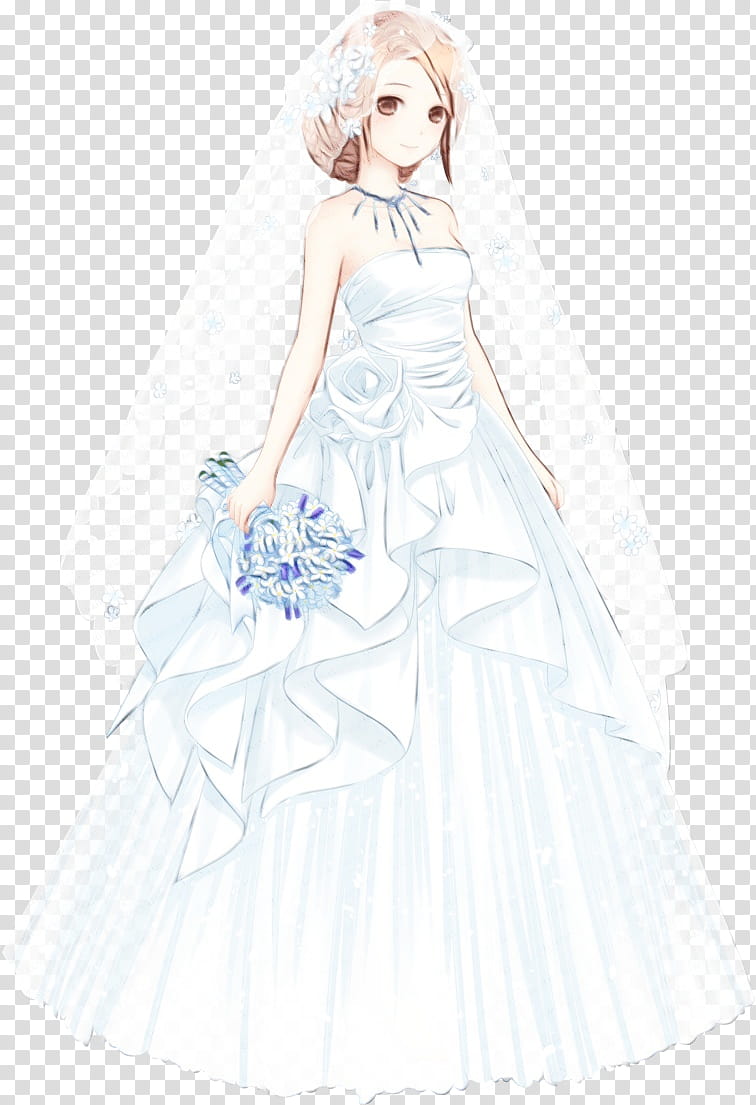 Wedding Flower, Wedding Dress, Flower Girl, Bride, Gown, Party, Clothing, Bridal Party Dress transparent background PNG clipart