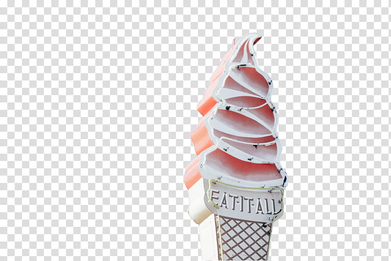 , gray Eat-it-all ice cream signage transparent background PNG clipart