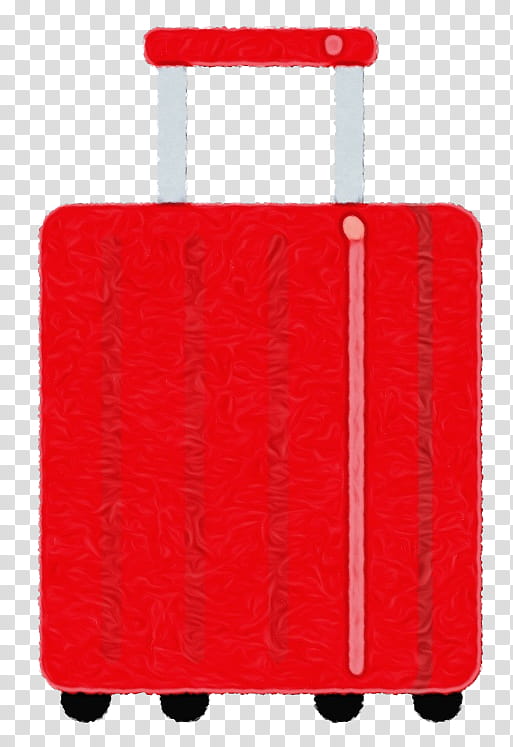 Suitcase, Rectangle, Layers, Genius, Japanese Yen, Pic Microcontrollers, Red, Rolling transparent background PNG clipart