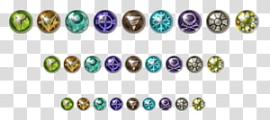 Glass Symbols Unused Types, assorted-color balls transparent background PNG clipart thumbnail