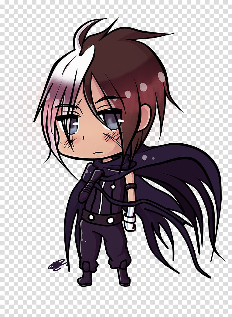 Chibi Nameless APH Style transparent background PNG clipart