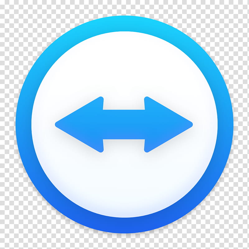 Clay OS  A macOS Icon, TeamViewer, white and blue arrow icon transparent background PNG clipart