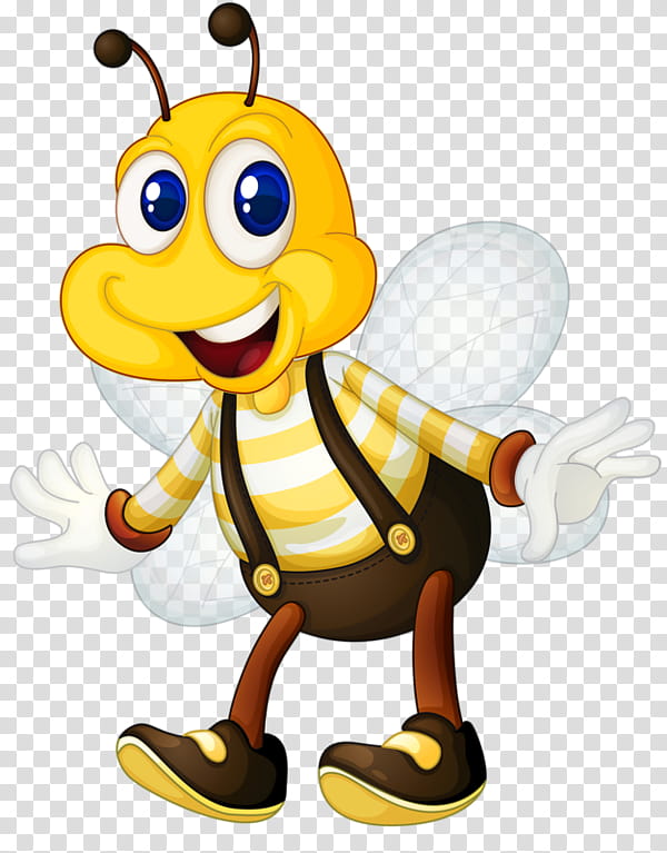 Bee, Western Honey Bee, Infographic, Beehive, Yellow, Cartoon, Beak, Bird transparent background PNG clipart