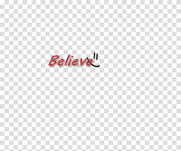 Believe ., red believe word text transparent background PNG clipart